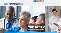 Desktop Screenshot of mdhealthclinics.com